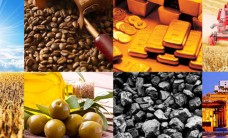 商品，黄金，咖啡，煤炭，农业
